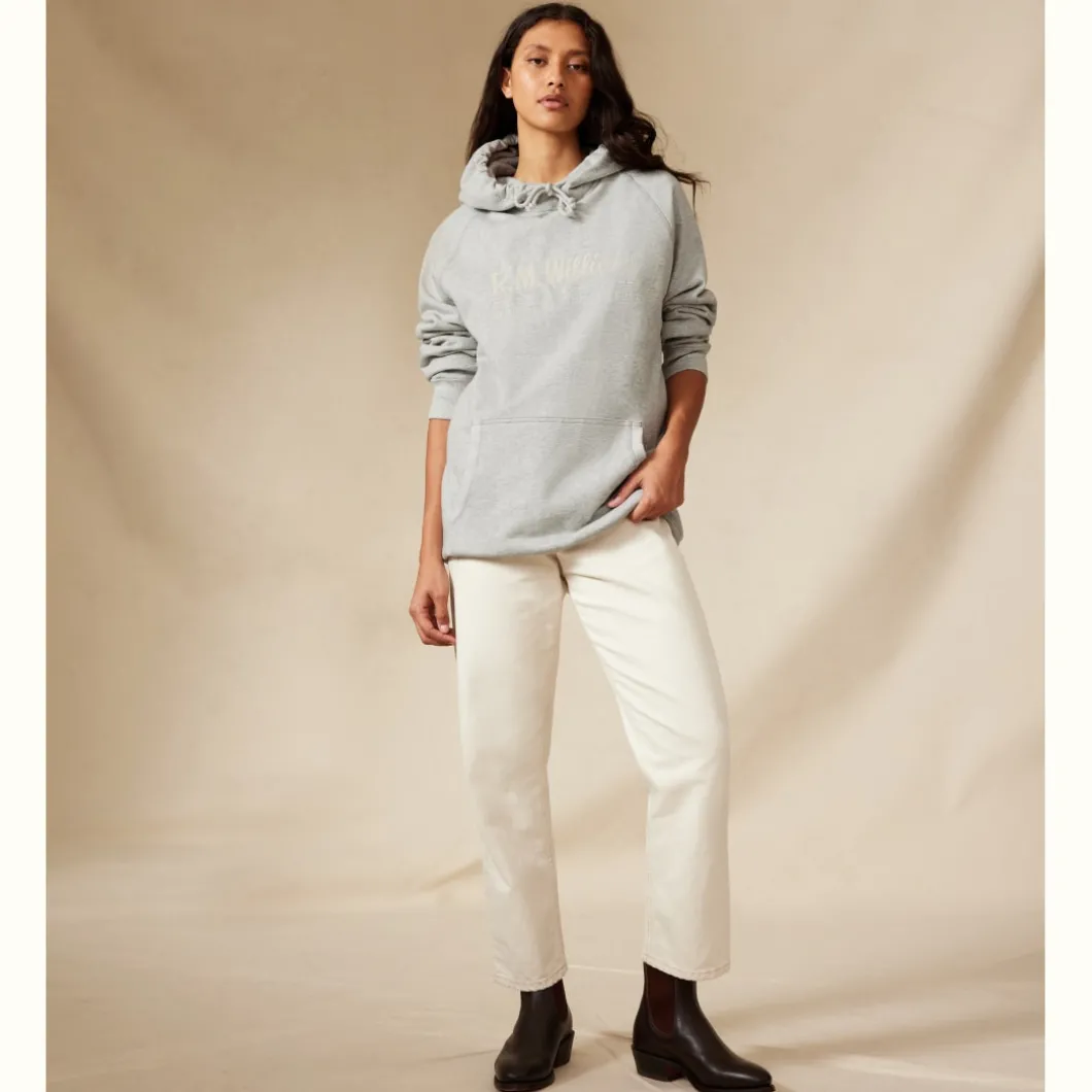 R.M. Williams Unisex Hoodie Grey Marle Shop