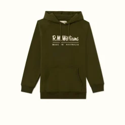 R.M. Williams Unisex Hoodie Khaki Best Sale