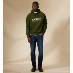 R.M. Williams Unisex Hoodie Khaki Best Sale