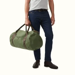 R.M. Williams Ute Bag Green/Navy Discount