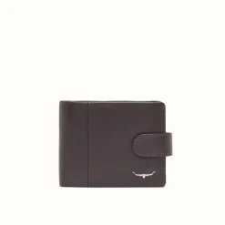 R.M. Williams Wallet With Coin Pocket And Tab Brown Clearance
