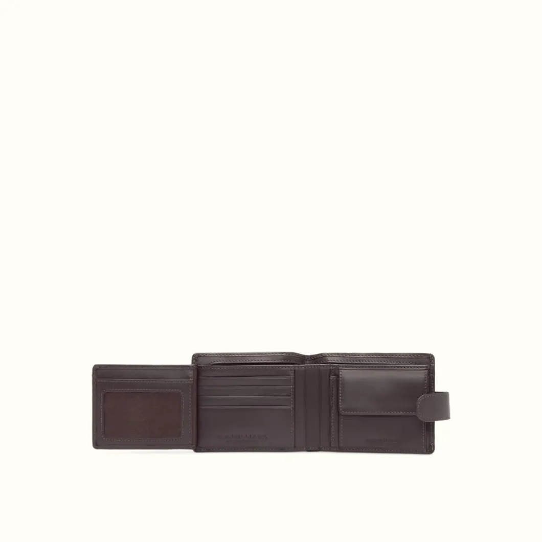 R.M. Williams Wallet With Coin Pocket And Tab Brown Clearance