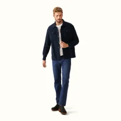 R.M. Williams Wilmington Overshirt Navy Discount