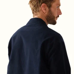 R.M. Williams Wilmington Overshirt Navy Discount