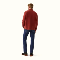 R.M. Williams Wilmington Overshirt Rust Discount