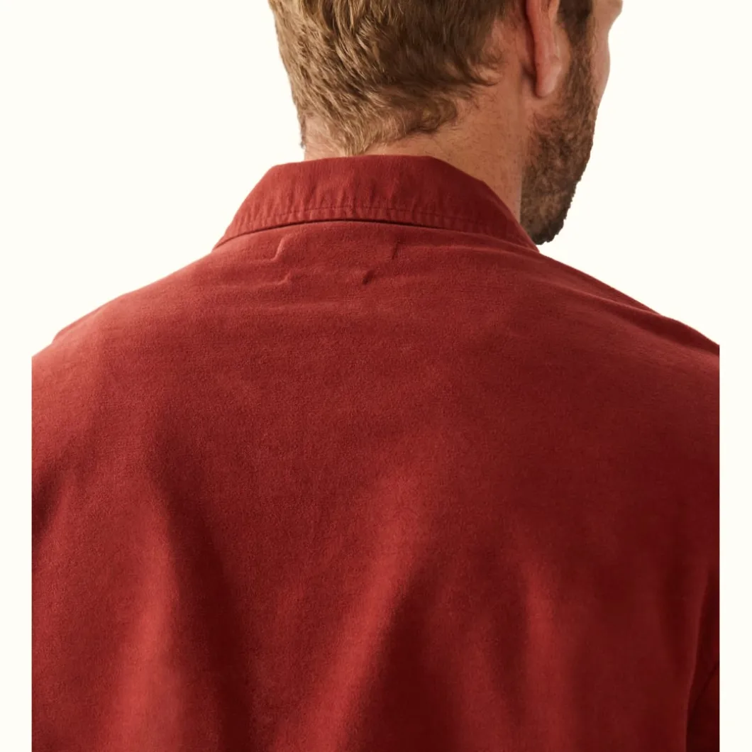 R.M. Williams Wilmington Overshirt Rust Discount
