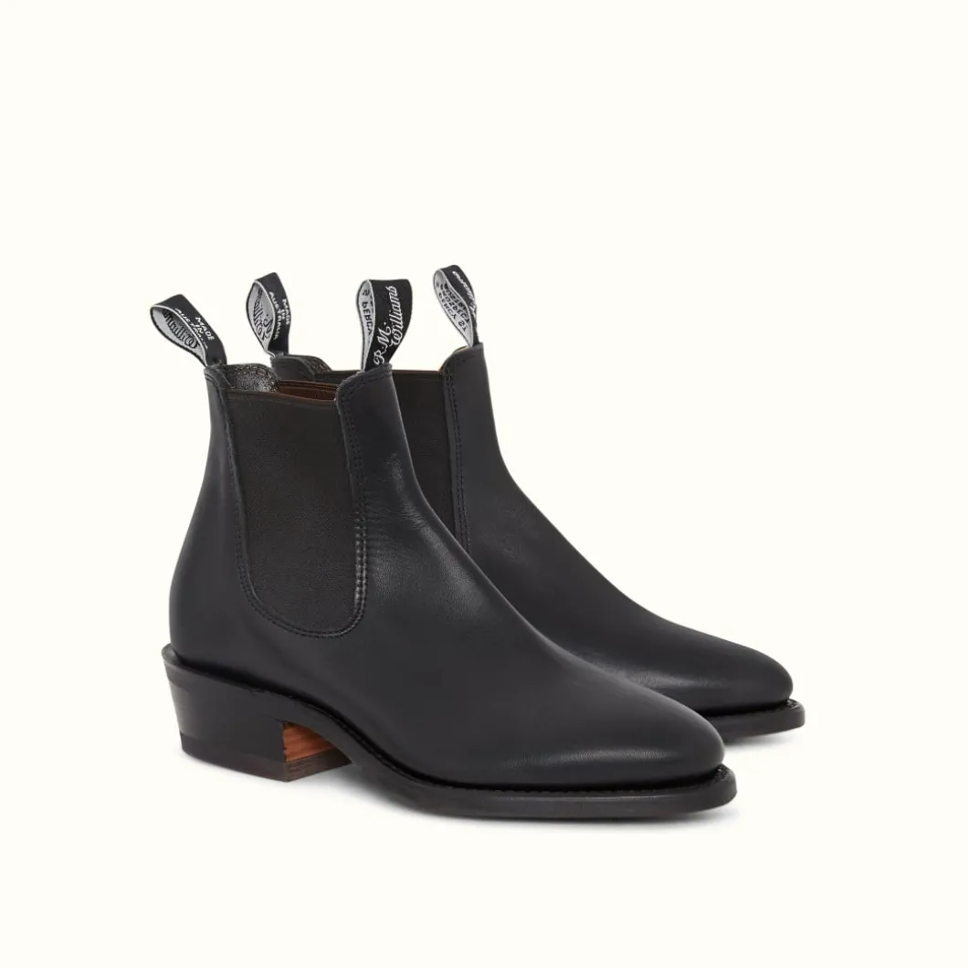 R.M. Williams Yearling Boot Black Cheap